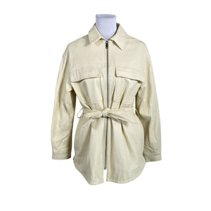 Unisex Edited - Leather jacket, size 36 - Yellow (1)