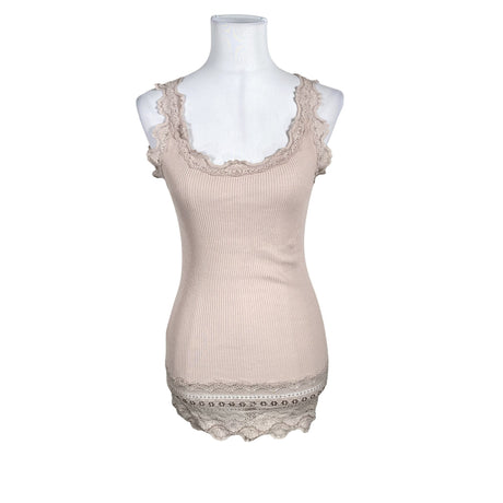 Unisex Rosemunde - Tricot tank top, size 36 - Light pink ()