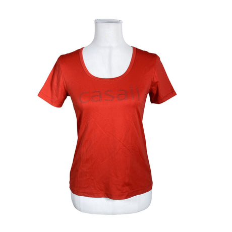 Unisex Casall - Sports shirt, short sleeve, size 40 - Red ()