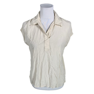 Unisex Opus - Short-sleeved blouse, size 38 - Beige (1)
