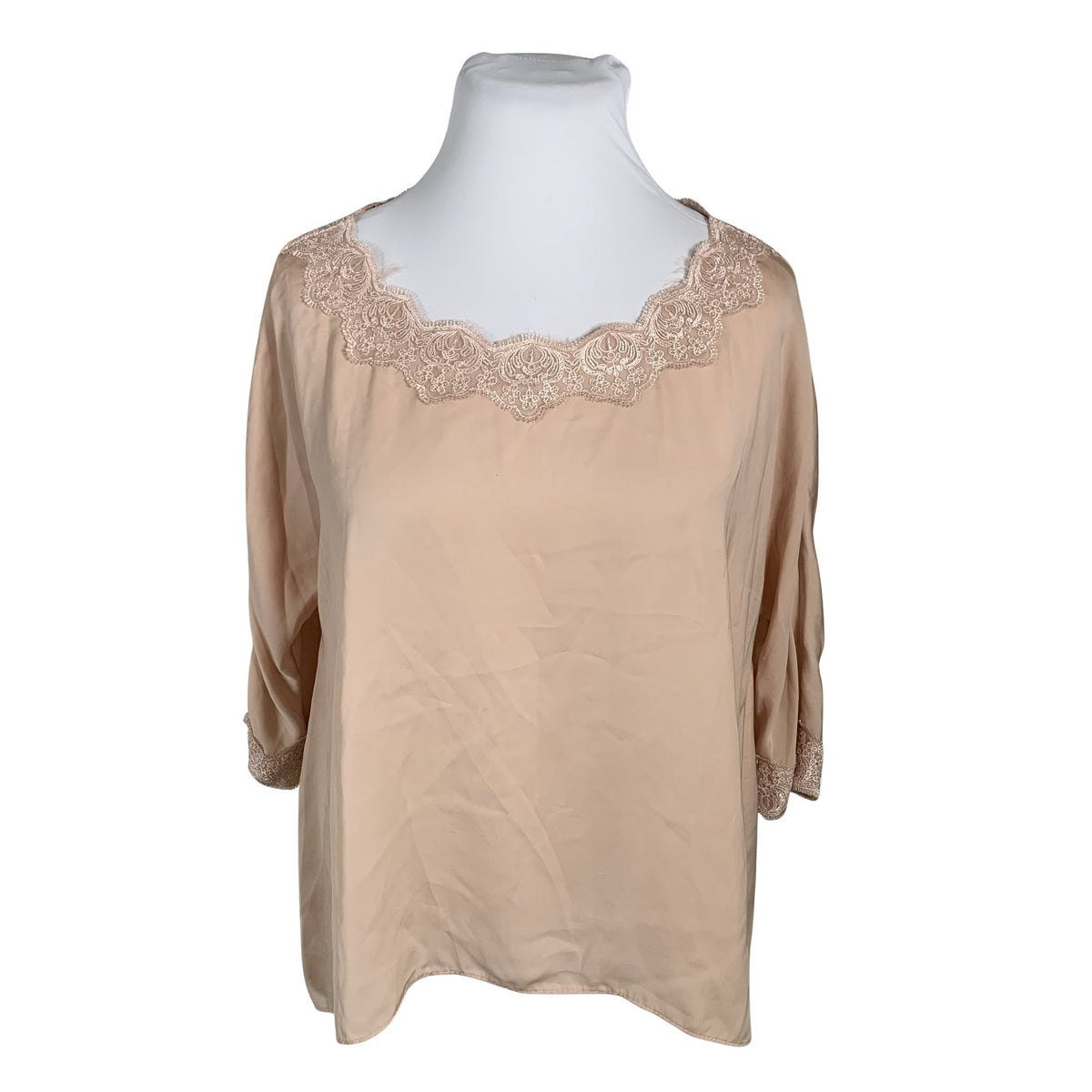 Unisex Benetton - Blouse, size 44 - Light pink (1)