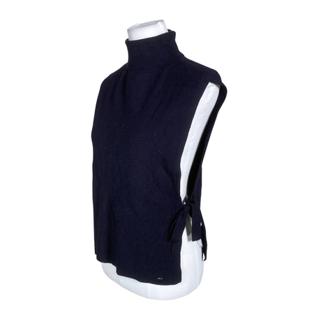 Unisex Your Face - Knit vest, size 34 - Blue (2)