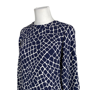 Unisex Michael Kors - Schiffon dress, size 34 - Blue (2)