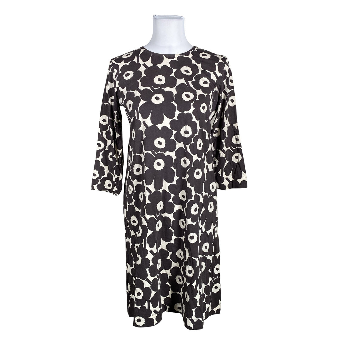 Unisex Marimekko - Tricot dress, size 36 - Brown (1)