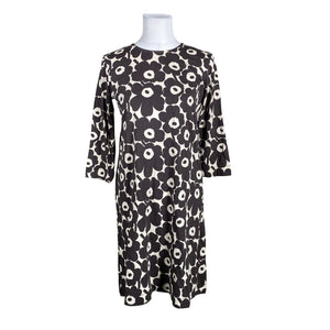 Unisex Marimekko - Tricot dress, size 36 - Brown (1)