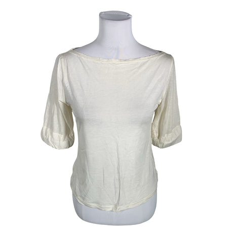 Unisex Filippa K. - T-shirt, size 38 - Natural white ()