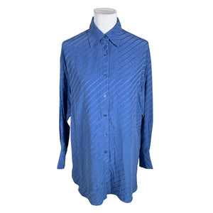 Unisex Filippa K. - Schiffon tunic, size 36 - Blue (1)