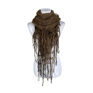 Unisex Mulberry - Scarf, size Maxi - Brown (1)