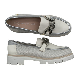 Unisex Marco Tozzi - Loafers, size 40 - White (1)