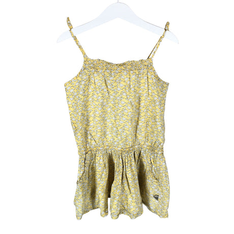 Unisex POMPdeLUX - Tricot dress, size 110 - 116 - Yellow ()