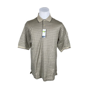 Unisex Dockers - Sports shirt, short sleeve, size M - Beige (1)