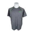 Unisex Under Armour - Sports shirt, short sleeve, size L - Gray ()