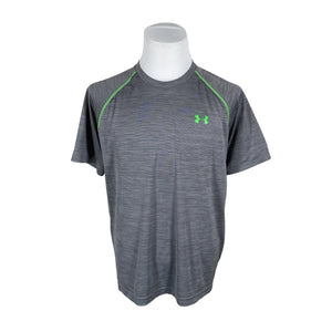 Unisex Under Armour - Sports shirt, short sleeve, size L - Gray (1)