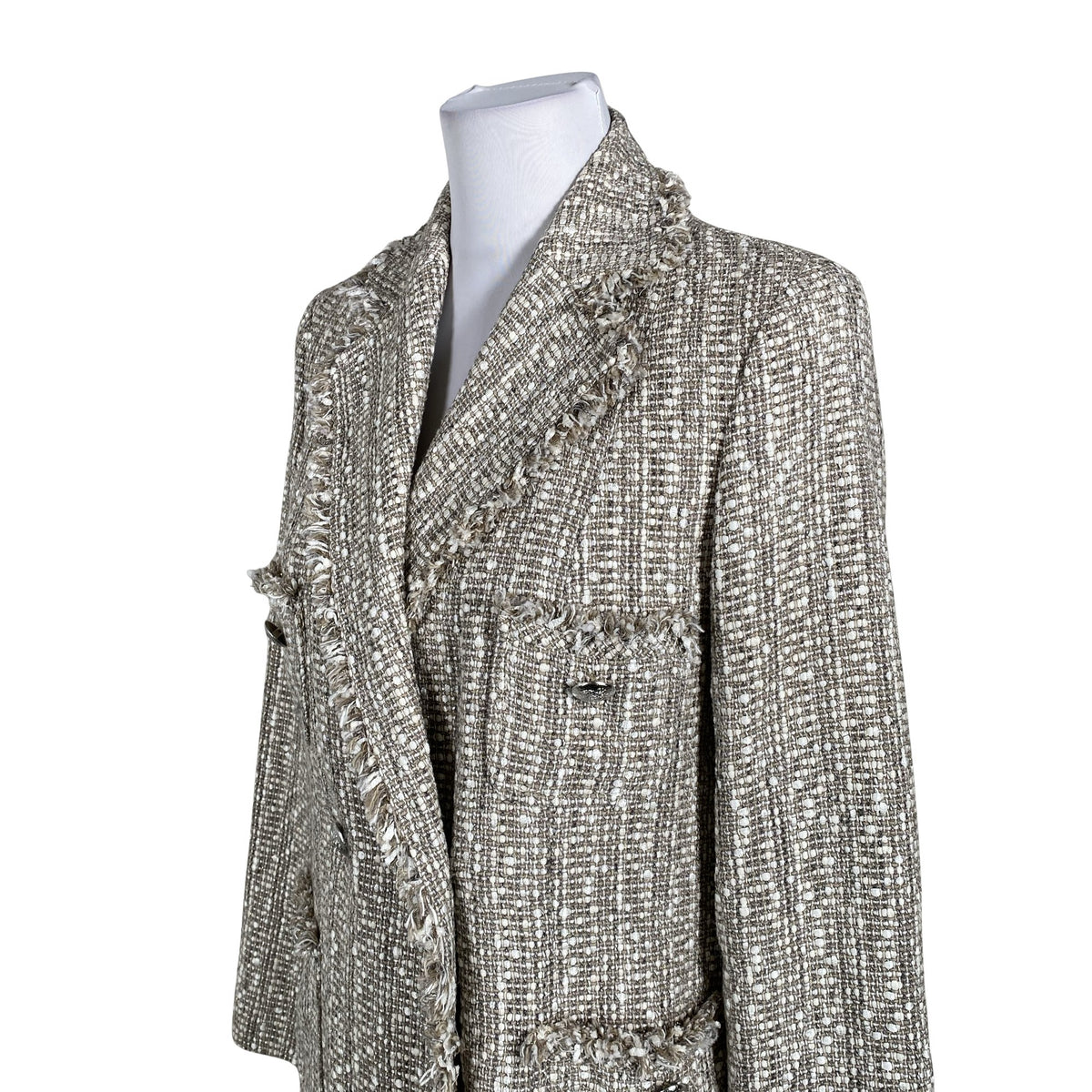 Unisex Andiata - Wool coat, size 38 - Brown (2)