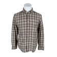 Unisex Marc O'Polo - Flannel shirt, size M - Brown ()