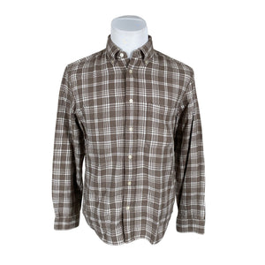 Unisex Marc O'Polo - Flannel shirt, size M - Brown (1)