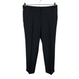 Unisex Massimo Dutti - Straight leg trousers, size 40 - Black ()