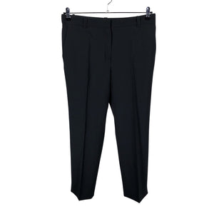 Unisex Massimo Dutti - Straight leg trousers, size 40 - Black (1)