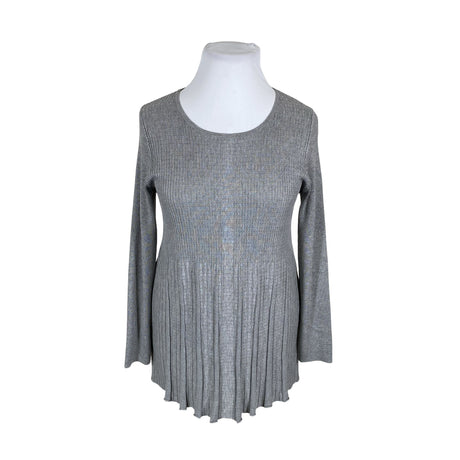 Unisex Free Quent - Knit tunic, size 44 - Gray ()
