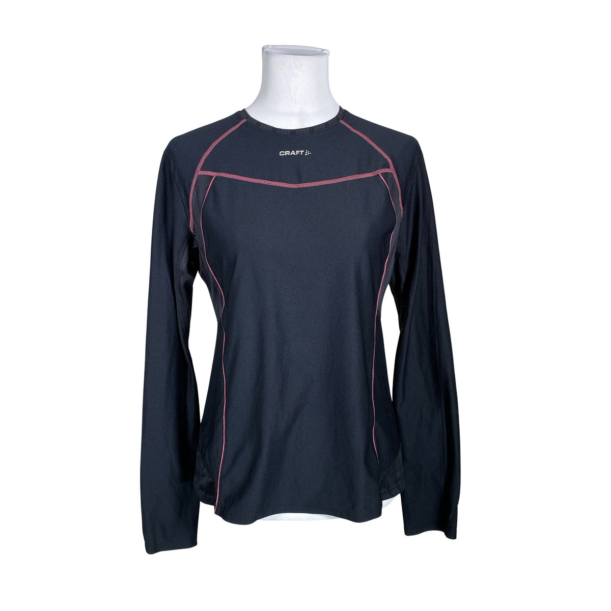 Unisex Craft - Sports shirt, long sleeve, size 40 - Black (1)