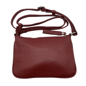 Unisex Lumi - Shoulder bag, size Mini - Wine red (2)