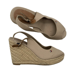 Unisex Tommy Hilfiger - Wedge sandals, size 38 - Beige (1)