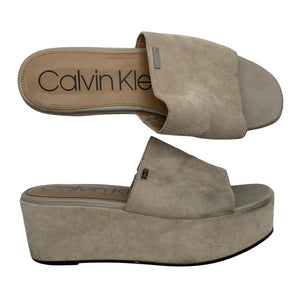 Unisex Calvin Klein - Sandals, size 38 - Beige (1)