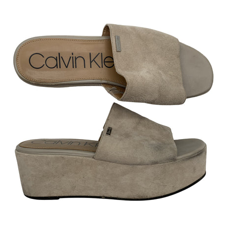 Unisex Calvin Klein - Sandals, size 38 - Beige ()
