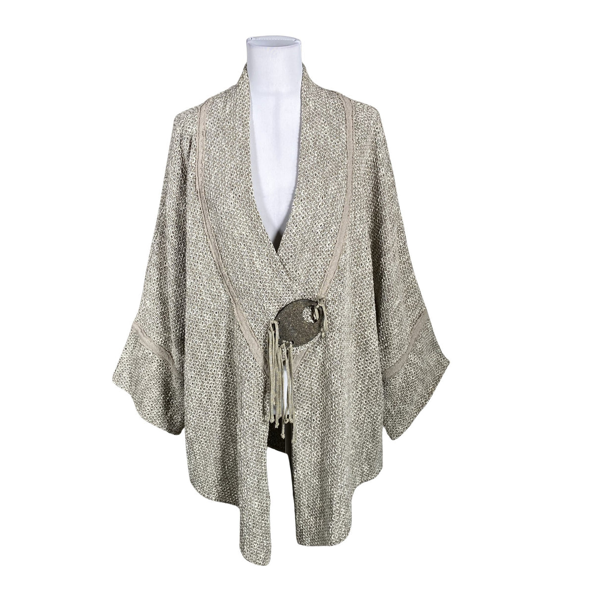 Unisex Peter Luft - Cardigan, size 40 - Beige (1)