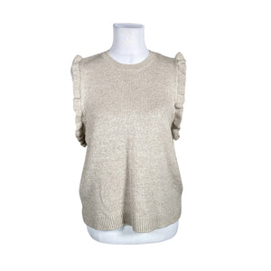 Unisex Modström - Knit vest, size 38 - Beige (1)