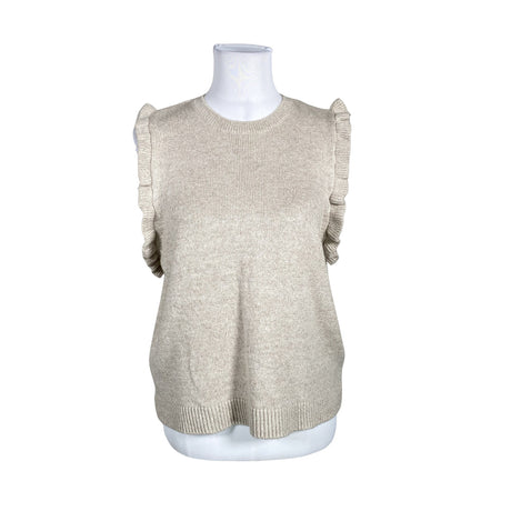 Unisex Modström - Knit vest, size 38 - Beige ()