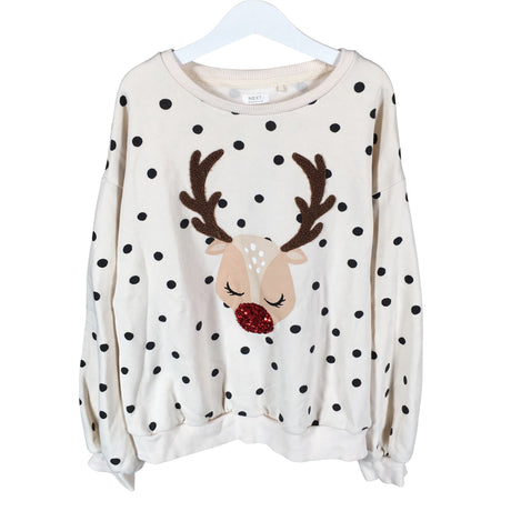 Unisex Next - Sweatshirt, size 146 - 152 - Beige ()