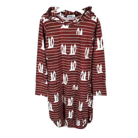 Unisex Taimi - Tricot dress, size 128 - 134 - Brown ()