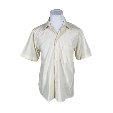 Unisex Petrifan - Collared shirt, size L - Natural white ()