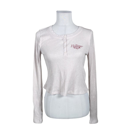 Unisex Hollister - Tricot shirt, size 36 - Light pink ()