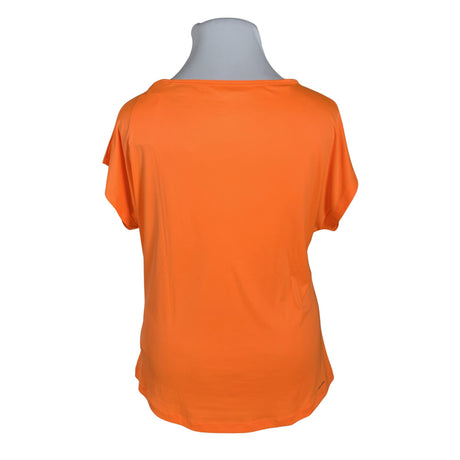 Unisex Adidas - Sports shirt, short sleeve, size 46 - Orange (2)