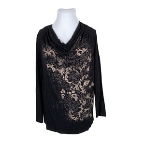 Unisex Samoon - Tricot shirt, size 46 - Black (1)