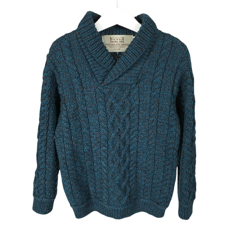 Unisex Aran Sweater Market - Sweater, size 116 - 122 - Blue ()