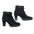 Unisex Red Shoe - Ankle boots, size 37 - Black ()