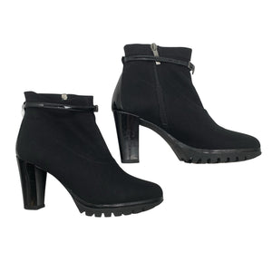 Unisex Red Shoe - Ankle boots, size 37 - Black (1)