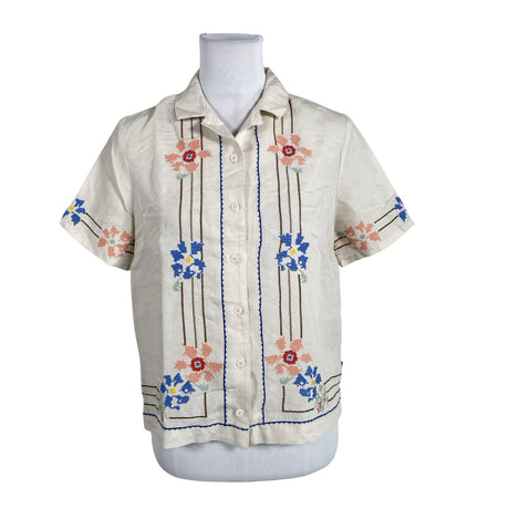 Unisex Levi's - Short-sleeved blouse, size 34 - Beige ()