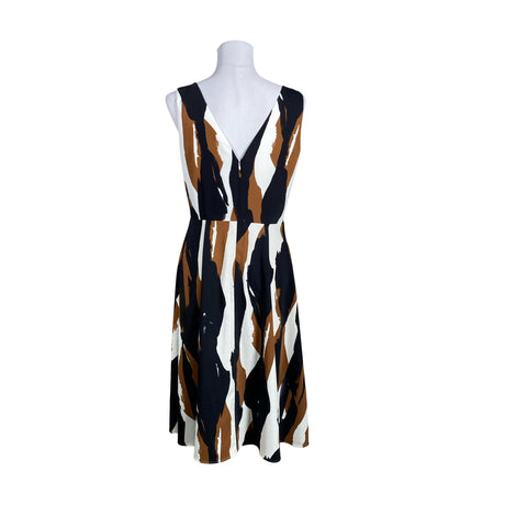 Unisex Marks&Spencer - Schiffon dress, size 40 - Brown (2)