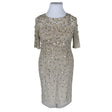 Unisex Adrianna Papell - Party dress, size 42 - Beige ()