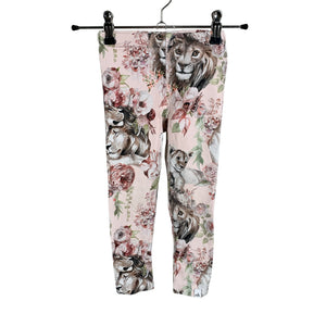 Unisex Nakoa - Leggings, size 92 - 98 - Light pink (1)