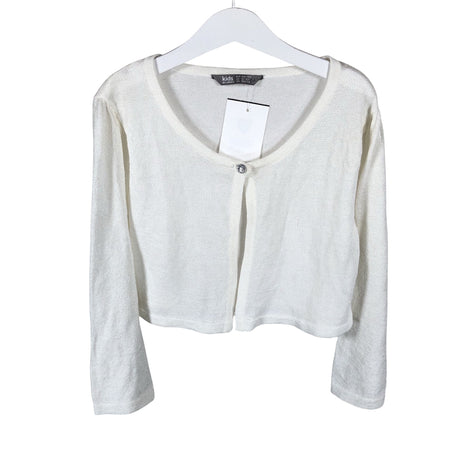 Unisex Lindex - Cardigan, size 146 - 152 - White ()