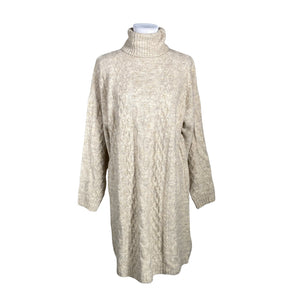 Unisex Cream - Knit dress, size 40 - Beige (1)