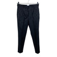 Unisex Hálo - Straight leg trousers, size 42 - Black ()