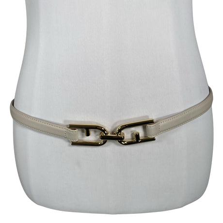 Unisex Furla - Leather belt, size Ei kokoa - Beige (2)