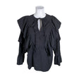 Unisex Hálo - Blouse, size 38 - Black ()