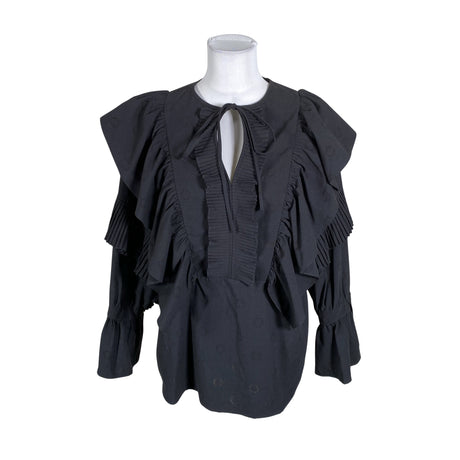 Unisex Hálo - Blouse, size 38 - Black ()